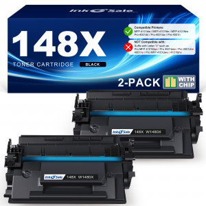 2 Pack HP W1480X 148X Black Compatible Toner Cartridge 2 Pack HP W1480X 148X Black Compatible Toner Cartridge